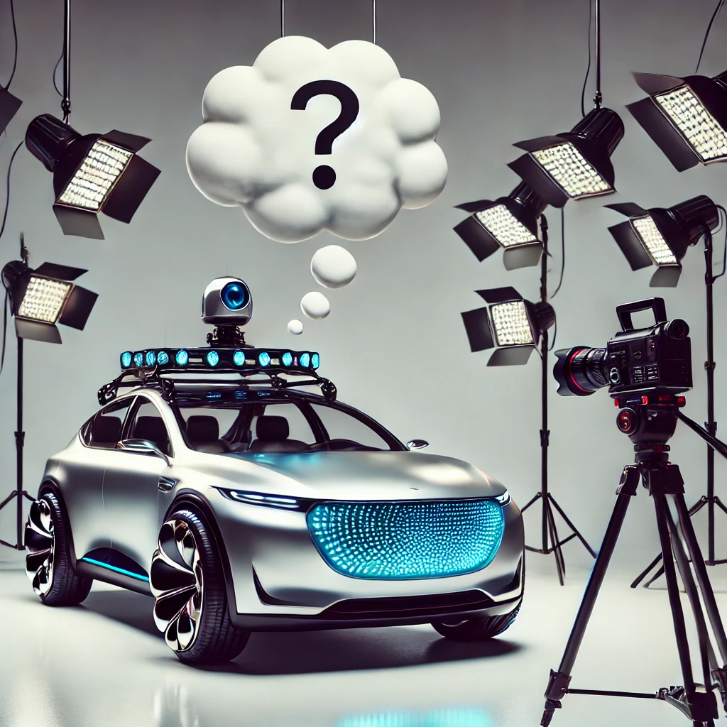 AI Car Modeling with Thought Bubble